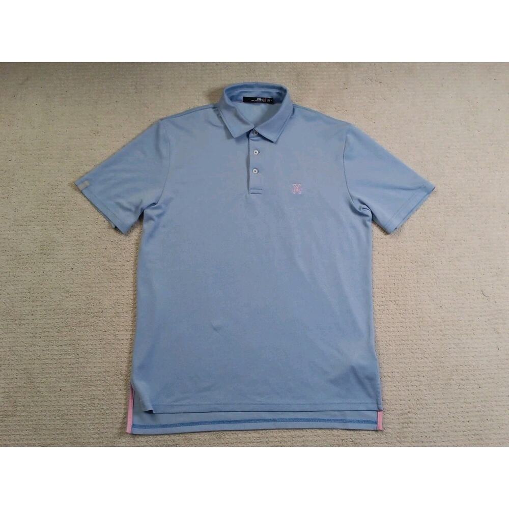 RLX Ralph Lauren Yeamans Hall Golf Club Polo Shirt Mens Medium Wicking